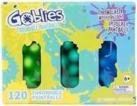 Goblies Throwable Paintballs -Pack of 3 (120 Count, Green/Teal/Blue)