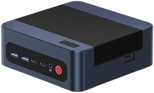 Reatan Oculink A8 Mini Gaming PC AMD Ryzen 7 8745HS(8C/16T,up to 4.9GHz), 32GB DDR5 5600MHz 1TB PCle4.0 SSD Radeon 780M Mini Desktop Computer, Quad Display Dual 2.5G LAN & Wi-Fi 6E & BT5.2 Mini PC