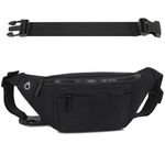 IHIGOGOFA Bumbags Waist Pack Fashion Bum Bag with 30cm Extended Belt and Headphone Jack Fanny Pack for Dog Walking Climbing Hiking Travel Cycling Girls Ladies Men Women