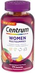 Centrum Multigummies Gummy Multivitamin for Women, Fruit, 170 Count