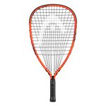 HEAD MX Cyclone 190 Club Racquetball Racket - Pre-Strung Light Balance Racquet,Blue/Orange
