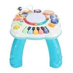 Learn and Groove Musical Table, Musical Educational Learning Activity Table Center Toys with Sound and Light Baby Toys for Toddlers Infants Kids, Music Activity Table