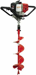 GardenTrax Earth Auger Combo 43cc 2-Cycle with 8'' Auger Bits Gas Powered Post Hole Digger