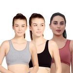 STOGBULL Sports Bra Combo Pack for Gym Yoga Exercise Running Workout Regular Daily use