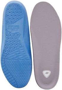 Sofsole - Memory M, Solette Ortopediche da Uomo, Grigio (Grey), 45/46