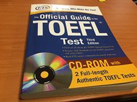 The Official Guide to the TOEFL iBT with CD-ROM, Third Edition