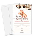 Yuansail Baby Shower Invitation Cards, Fill In Invites Cards, 25 Cards And Envelopes – (bb012-yaoqing)