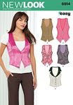 New Look Sewing Pattern 6914 Misses Tops, Size A (4-6-8-10-12-14-16)