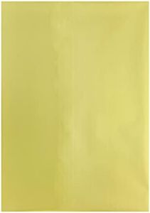 Briartw 100 Sheets Matte Gold Hot Foil Paper,20x29cm Toner Reactive Foil Hot Stamping Foil Paper by Laser Printer and Laminator for Scrapbooking Craft Cardmaking DIY Album Decoration