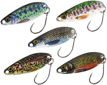 FISHN Trout Spoon Set REALLYone, 3.2/5gr, 3.5/4cm esche da trota, cucchiai da trota, cucchiai da trota per la pesca