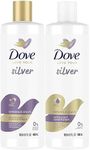 Dove Gorgeous Grays Conditioner lightweight system for volume with biotin complex 400 ml & Dove Gorgeous Grays Shampoo lightweight system for hair volume with biotin complex 400 ml