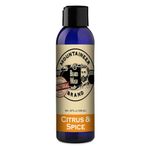 Beard Wash by Mountaineer Brand All-Natural beard shampoo - Cleans and Conditions (4 ounce WV Citrus & Spice)