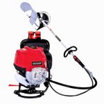 Fenton Krishi 50CC Grass Cutter Machine Red | Brush Cutter | Lawn Grass Cutter | Bush Cutter | Backpack Brush Cutter | Agriculture Machine