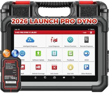 Launch X431 PRO Dyno Bidirectional Scan Tool, ECU Coding Online Offline, 38 HOT Services, CANFD DoIP, FCA SGW, 8 Expansion Modules