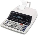 Sharp Two-Color Printing Calculator, 12-Digit Addding Machine Is Perfect For Everyday Use And Office, Fast 4,8 Lines-Per-Second Ribbon Printer,Quiet Operation (QS-2770H)