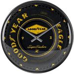 Nostalgic-Art 51085 Goodyear Wheel, Wall Clock 31cm