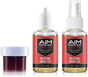 Planet Safe CLP Weapon Grade Lubricants (2oz Bundle w/Sprayer) - Made in USA - AiM Gun Oil & Cleaner, Lubricating Oil, Shooters Lube, for Guns, Pistols, Shotguns & Rifles