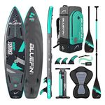 Bluefin Cruise Carbon 10'8 Inflatable Paddle Board| Adult SUP Board with Kayak seat | Bluefin Cruise Carbon 10'8 SUP | Paddleboard Package | Portable & Travel Safe | Carbon Paddle Board Accessories