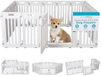BIRDROCK HOME Dog Playpen w/Door, 1