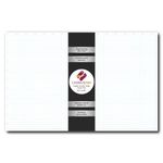 CADMUSPRO Ledger 17"x11" Large Graph Pad, ¼” Quad-Ruled Grid, 21-Gram Thick Paper, Inch-scale, 50 Sheets/Pad, Top Glue Binding. Sketching & Drafting (1, White)