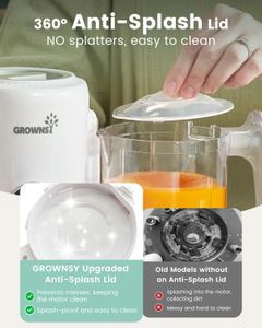 Grownsy Baby Food Maker – All-in-One Steamer and Blender