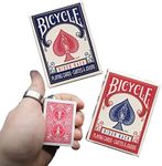 Bicycle Playing Cards Mini Playing Cards | Pack of 2 Decks | Miniature Card Set | Novelty Gift, Magic Party Favor for Boys and Girls, Decoration Idea