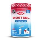 BioSteel Hydration Mix, Great Tasting Hydration with Zero Sugar, and No Artificial Flavours or Preservatives, Ice Pop Flavour, 45 Servings per Tub