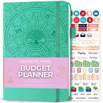 Legend Budget Planner – Financial Organizer Book. Money Account & Expense Tracker Notebook Journal for Household Monthly Budgeting (Mint Green)