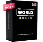 The World Game - Geography Card Game - Educational Board Game for Kids, Family & Adults - Cool Learning Gift Idea for Teenage Boys & Girls