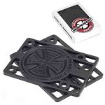 Indy Independent Skateboard Riser Pads Pack of 2 Black 1/8"