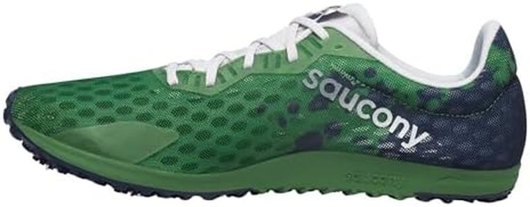 Saucony Men's Kilkenny XC9 Spike Sneaker, Juniper/White, 11.5