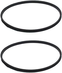 uxcell O-640E 640mm Inner Girth Transmission Belt 2pcs for Washing Machine