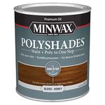 Minwax PolyShades Wood Stain + Polyurethane Finish – Quart, Honey, Gloss