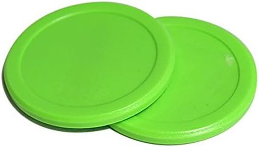2-1/2" Dynamo Green Air Hockey Puck Set of 2