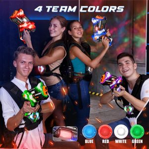 VATOS Rechargeable Laser Tag Set – 4-Player Multiplayer Game