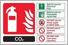 Fire Extinguisher - CO2 ID - 150 X 100mm