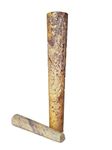 SEPARATE WAY Handcrafted Marble Leaf Engraved Herb Smoking Chillum Pipe With Long Inner Stone (6Inch Marble)