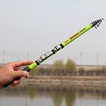 LOOM TREE Carbon Fiber Telescopic Rock Fishing Rod Sea Pole Travel Rod 3m Green Fishing | Other Fishing