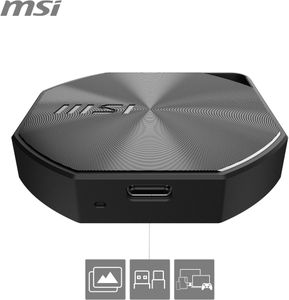 MSI DATAMAG 2TB Portable USB-C SSD – 20Gbps, 1600MB/s, 5-Year Warranty