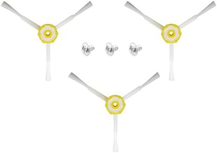 3X Replacement Spinning Side Brushes for iRobot Roomba 500 600 700 800 900 Series Robot Vacuum Cleaners, Accessories and Spare Parts for iRobot Roomba (Pack of 3)