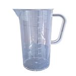 AANIJ® Plastic Transparent Measuring Mug 1000 ml for Kitchen Cooking Jug Baking & Measuring Solids and Liquids Pack of (2)