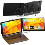 AOKER Laptop Screen Extender Portable - 14 Inch IPS FHD 1080P HDMI/USB-A/Type-C External Monitor for Laptops Compatible with Windows Mac Travel Work