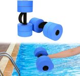 BOOSTEADY Aquatic Exercise Assemble Water Dumbbells,Swimming Pool Resistance Aquatic Fitness Barbells With High-Density EVA Foam Water Weights Dumbbells, for Water Aerobics Weight Loss