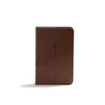 KJV Compact Bible, Value Edition, Brown LeatherTouch