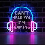 YuanDian Gamer Neon Sign, Can Not H