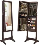 SONGMICS Jewelry Cabinet with 6 LED