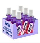Dentyl Dual Action CPC Mouthwash, 12hrs Fresh Breath, Alcohol Free, ICY Cherry, Plaque-Reducing 6x500ml