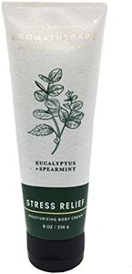 Lot of 3 Bath & Body Works Aromatherapy Eucalyptus Spearmint Stress Relief Body Cream