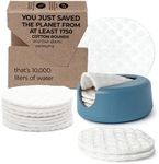 LastRound Reusable Cotton Rounds by LastObject - Eco Friendly alternative to single use cotton rounds - Reusable makeup remover pads - Consists of 7 organic cotton rounds - Made in Denmark