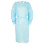 NOBLES HEALTH CARE PRODUCT SOLUTIONS Disposable Isolation Gown (Universal Size, Blue) -50 per Case